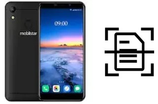 Come scannerizzare su un Mobiistar E1 Selfie