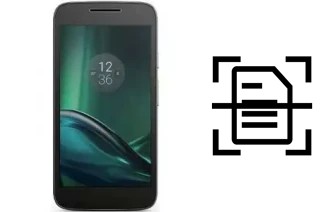 Come scannerizzare su un Moto G4 Play