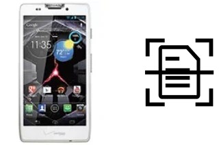 Come scannerizzare su un Motorola DROID RAZR HD