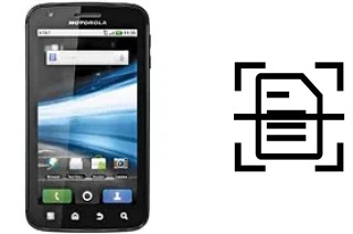 Come scannerizzare su un Motorola ATRIX 4G