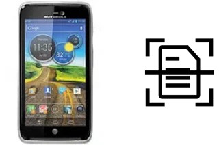 Come scannerizzare su un Motorola ATRIX HD MB886