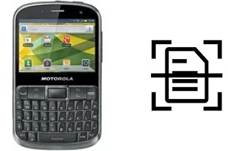 Come scannerizzare su un Motorola DEFY Pro