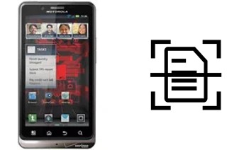 Come scannerizzare su un Motorola DROID BIONIC XT875