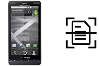 Come scannerizzare su un Motorola DROID X