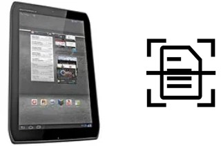 Come scannerizzare su un Motorola DROID XYBOARD 8.2 MZ609