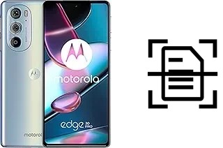 Come scannerizzare su un Motorola Edge 30 Pro