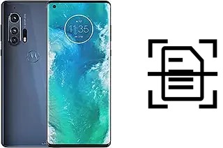Come scannerizzare su un Motorola Edge+