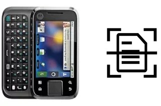 Come scannerizzare su un Motorola FLIPSIDE MB508