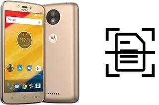 Come scannerizzare su un Motorola Moto C Plus