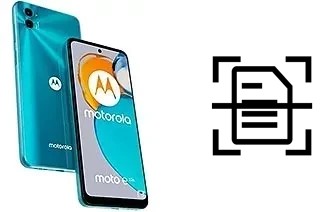 Come scannerizzare su un Motorola Moto E22s