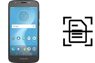 Come scannerizzare su un Motorola Moto E5 Cruise