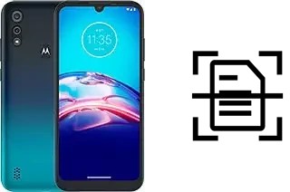 Come scannerizzare su un Motorola Moto E6s (2020)