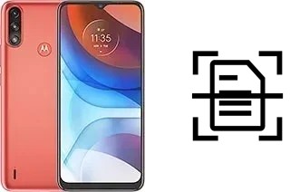Come scannerizzare su un Motorola Moto E7 Power