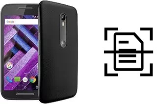 Come scannerizzare su un Motorola Moto G Turbo Edition