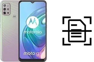 Come scannerizzare su un Motorola Moto G10