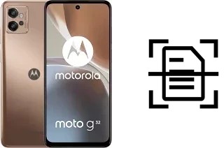 Come scannerizzare su un Motorola Moto G32