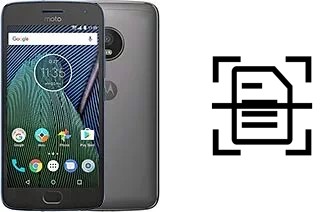 Come scannerizzare su un Motorola Moto G5 Plus