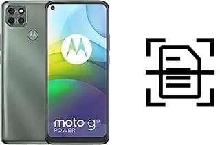 Come scannerizzare su un Motorola Moto G9 Power