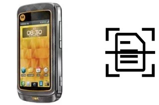 Come scannerizzare su un Motorola MT810lx