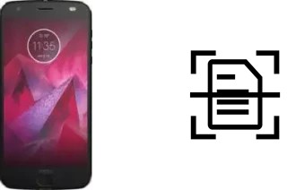 Come scannerizzare su un Motorola Moto Z 2018