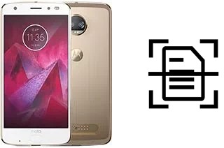 Come scannerizzare su un Motorola Moto Z2 Force