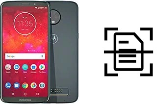 Come scannerizzare su un Motorola Moto Z3