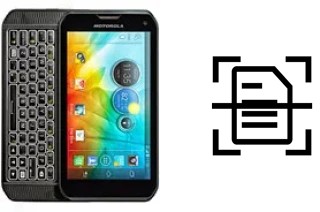 Come scannerizzare su un Motorola Photon Q 4G LTE XT897