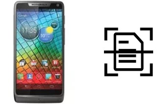 Come scannerizzare su un Motorola RAZR i XT890