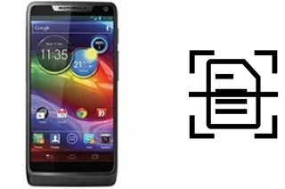 Come scannerizzare su un Motorola RAZR M XT905