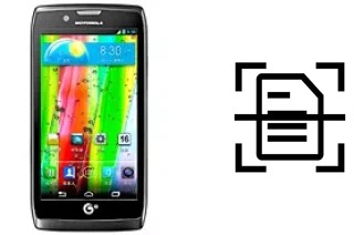 Come scannerizzare su un Motorola RAZR V MT887