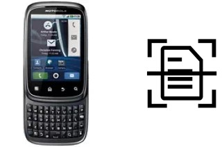 Come scannerizzare su un Motorola SPICE XT300