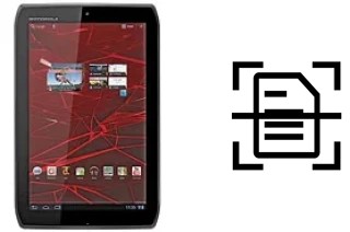 Come scannerizzare su un Motorola XOOM 2 Media Edition 3G MZ608