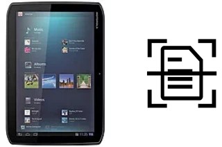 Come scannerizzare su un Motorola XOOM 2 MZ615