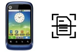 Come scannerizzare su un Motorola XT301