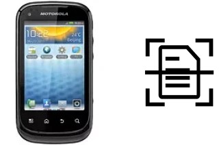 Come scannerizzare su un Motorola XT319