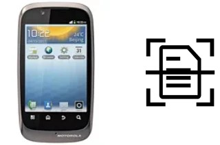 Come scannerizzare su un Motorola FIRE XT