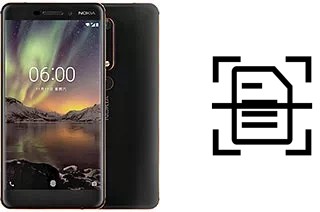 Come scannerizzare su un Nokia 6.1