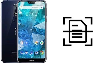 Come scannerizzare su un Nokia 7.1 Plus (Nokia X7)