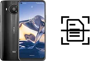 Come scannerizzare su un Nokia 8 V 5G UW