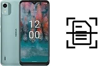 Come scannerizzare su un Nokia C12 Pro