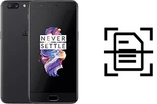 Come scannerizzare su un OnePlus 5