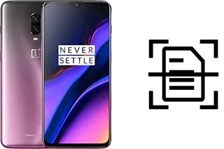 Come scannerizzare su un OnePlus 6T