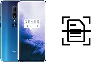 Come scannerizzare su un OnePlus 7 Pro