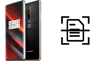 Come scannerizzare su un OnePlus 7T Pro 5G McLaren