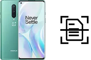 Come scannerizzare su un OnePlus 8