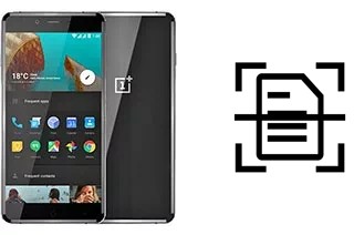 Come scannerizzare su un OnePlus X