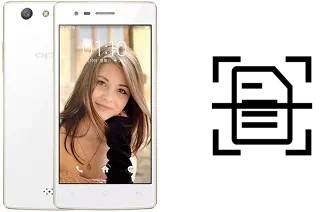 Come scannerizzare su un Oppo A31 (2015)