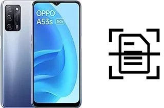 Come scannerizzare su un Oppo A53s 5G