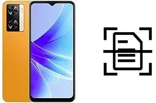 Come scannerizzare su un Oppo A77s