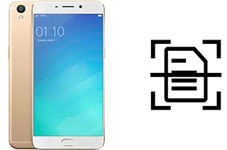 Come scannerizzare su un Oppo F1 Plus